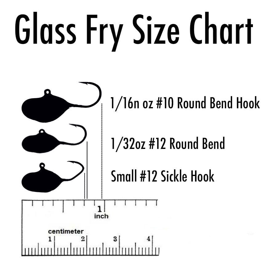 BIG EYE FRY LAVA FRY ROUND BEND HOOK (LIMIT 2 PER PATTERN)